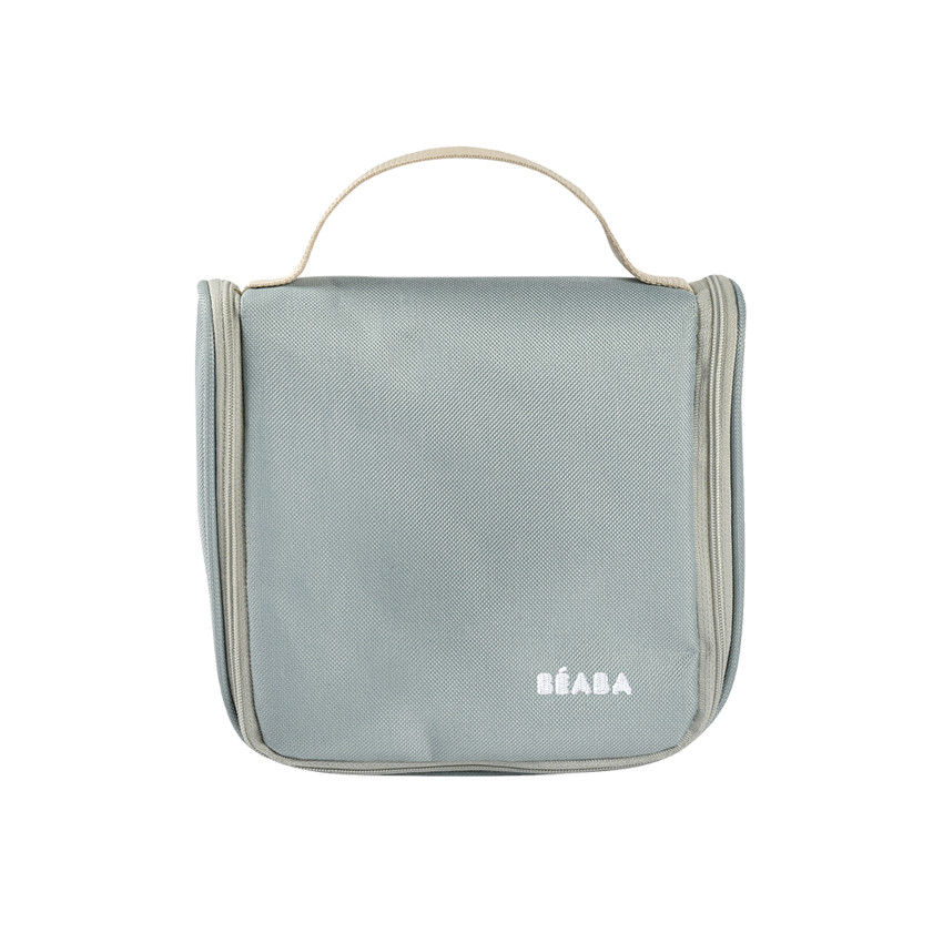 Trousse de toilette nomade 9 accessoires Vert Sauge