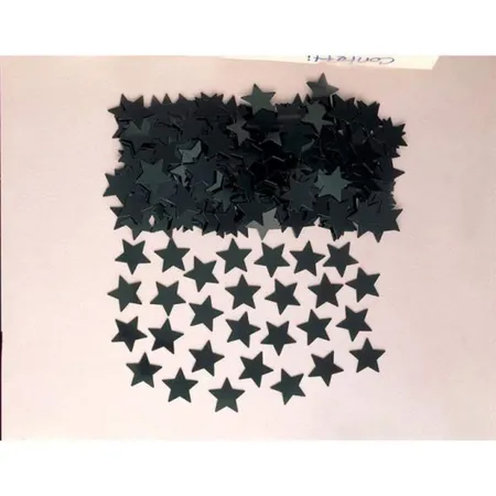 amscan Konfetti Stardust schwarz