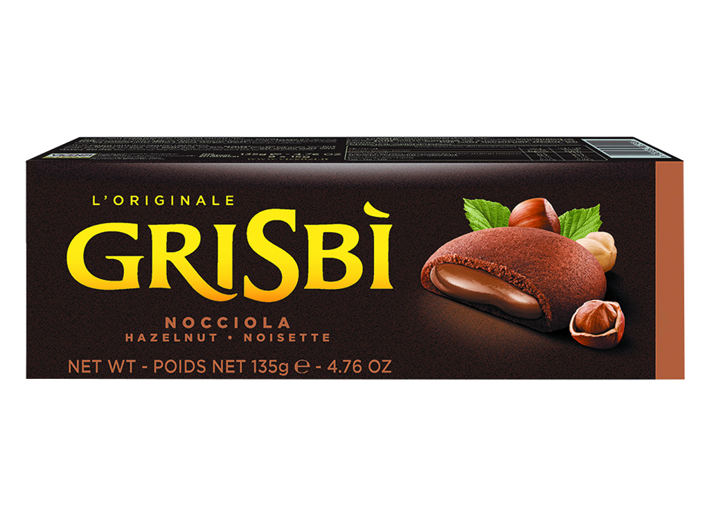 BOLACHAS GRISBI M. VICENZI CREME AVELÃS 135 G