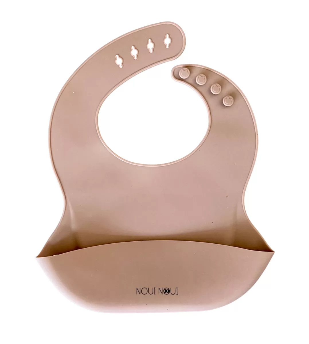 Noui Noui Silicone Bibs - Old Rose