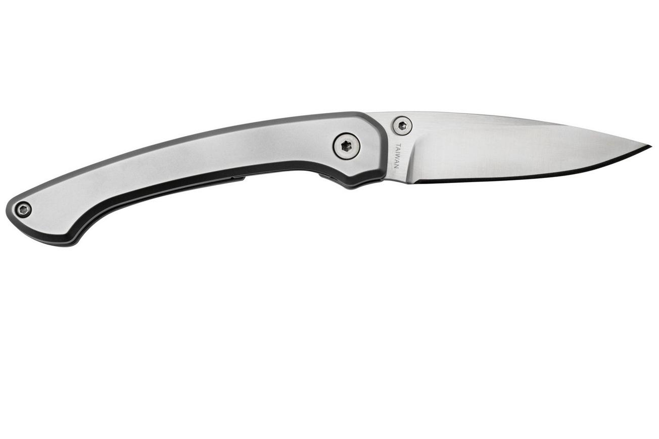 Ocaso The Seaton Mini 42SMS, AUS10A Silver, zakmes