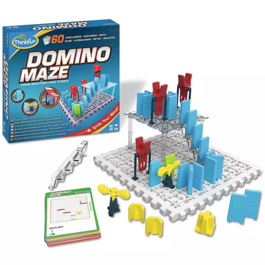 Thinkfun Domino Maze bunt