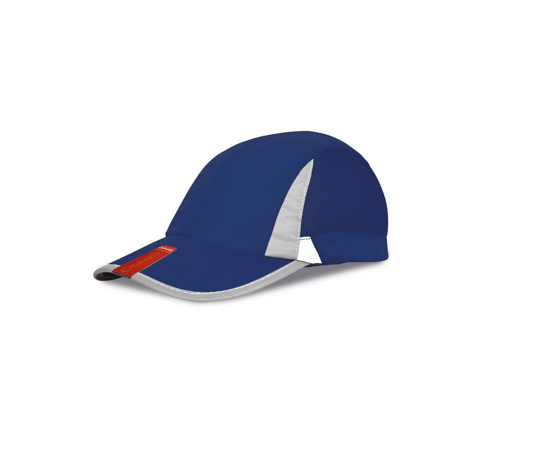 RESULT RC086 - Casquette de Sport à Séchage Rapide avec Détails Réfléchissants