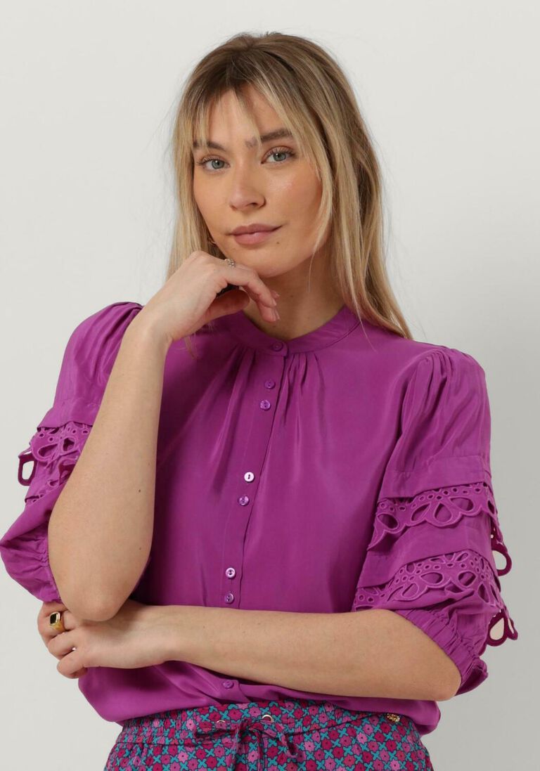 SUNCOO paarse suncoo blouse lou