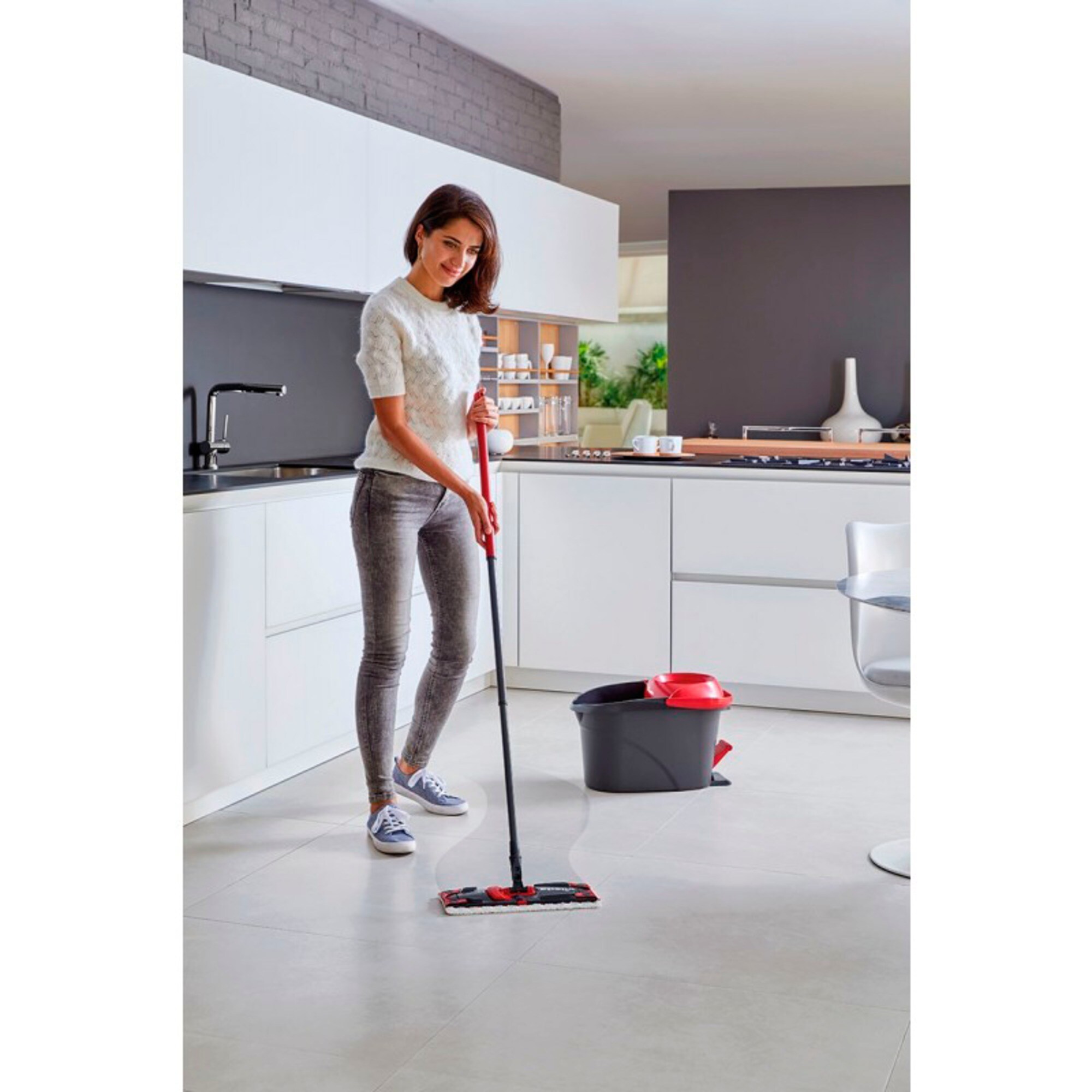 Vileda Bodenwischer Wischer ULTRAMAX 2in1 TURBO Komplettset