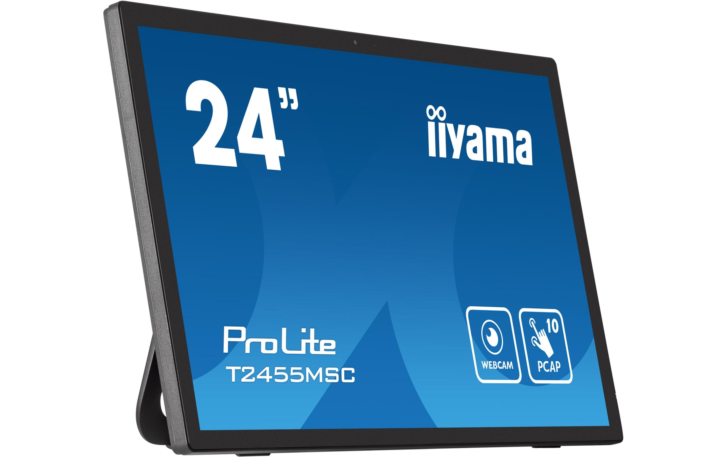 Monitor T2455MSC-B1<br>24” Multi-Touch-Monitor mit integrierter Webcam