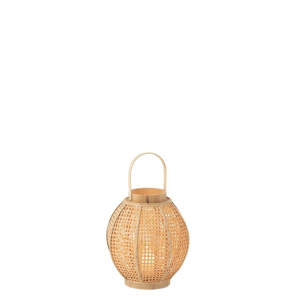 Lanterne bamboo naturel