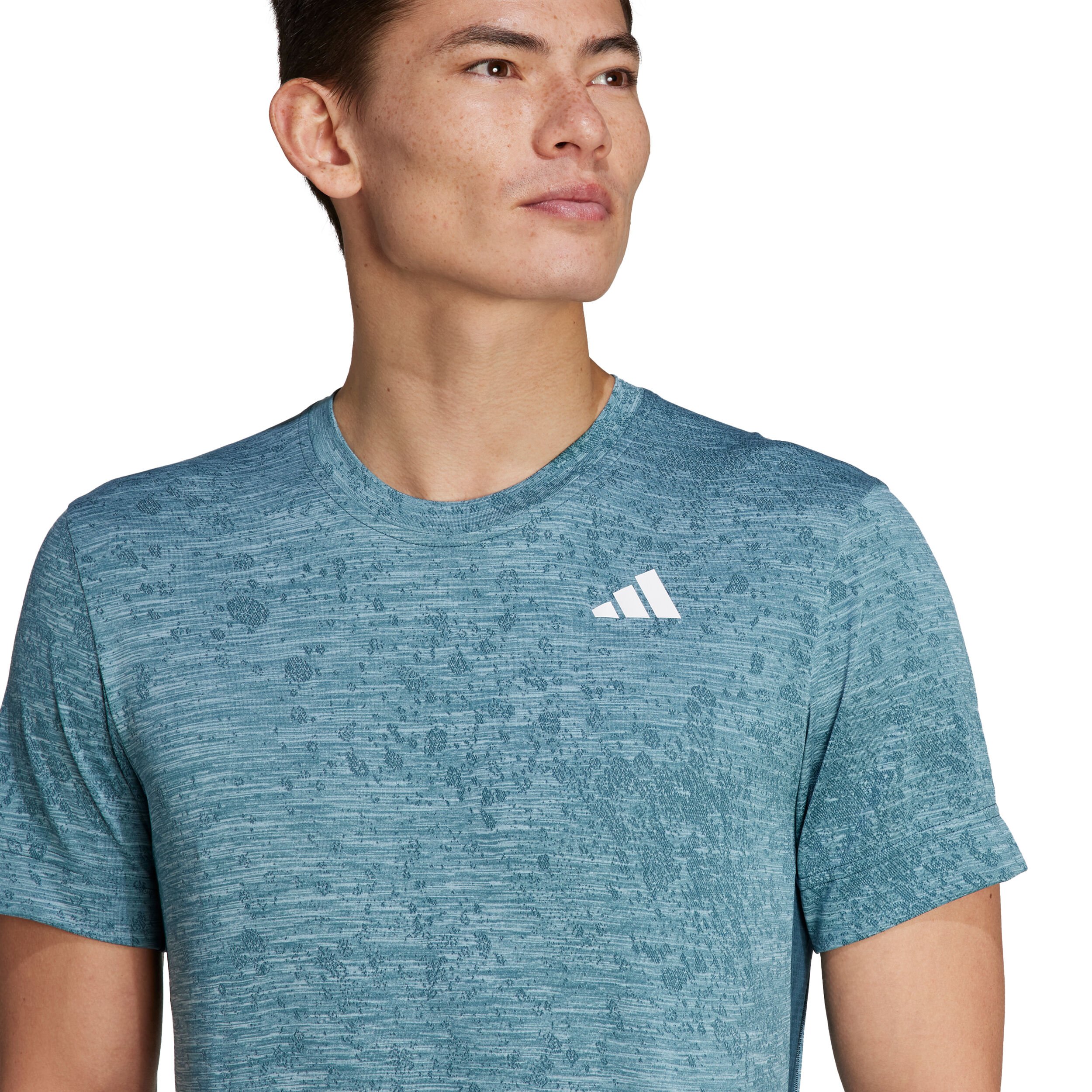 adidas Freelift T-shirt Hommes - Bleu Petrol