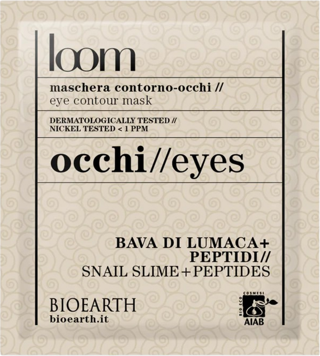 BIOEARTH  Loom Tuchmaske Augenkontur, 3 ml