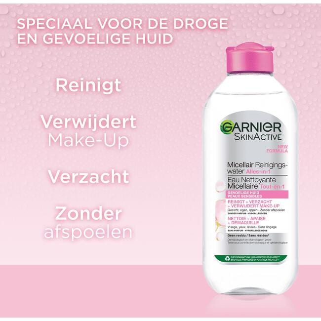 Garnier SkinActive Micellair Reinigingswater Gevoelige Huid 400 ML