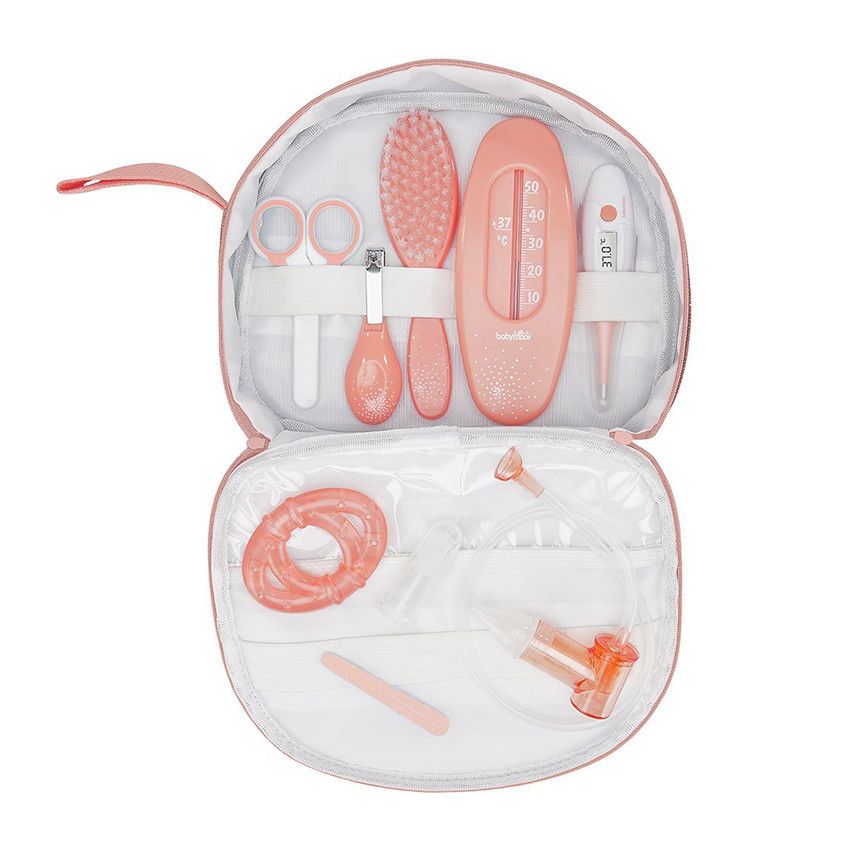 Trousse de soin pour bébé - Pêche - Doré