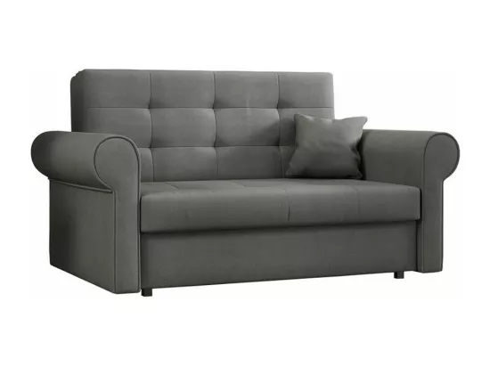 Canapé convertible Columbus 128, Boîte de literie, 85x148x98cm, Mobilier déjà assemblé