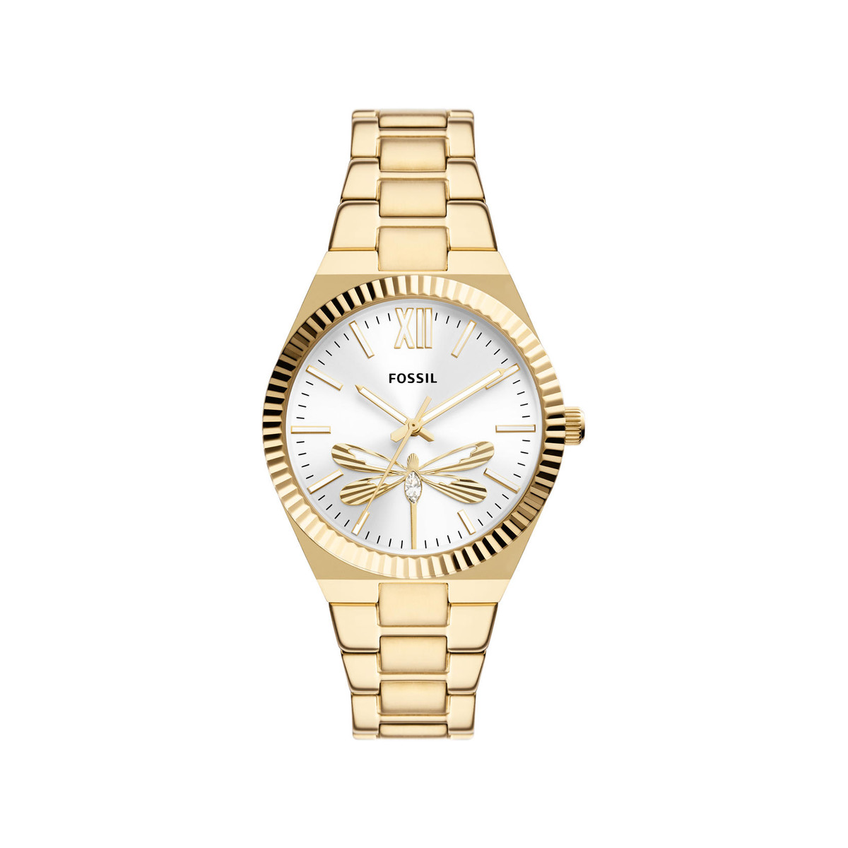 Montre FOSSIL Scarlette femme bracelet acier doré
