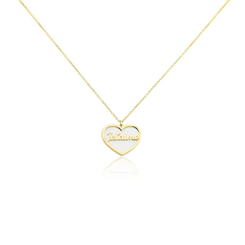 Collier Or Jaune Proxumae Nacre
