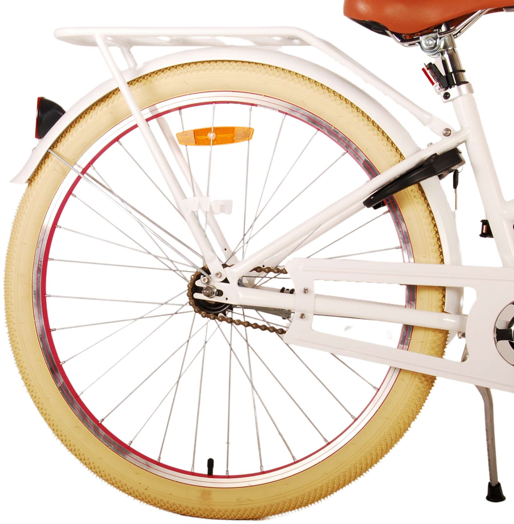Kinderfahrrad Excellent Fahrrad für Mädchen 26 Zoll Kinderrad in Weiß