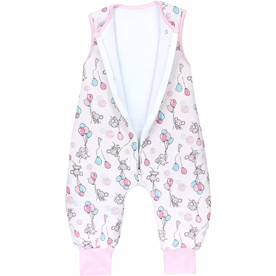 TupTam Baby  Winter Schlafsack mit Beinen 2,5 Tog rosa Modell 2
