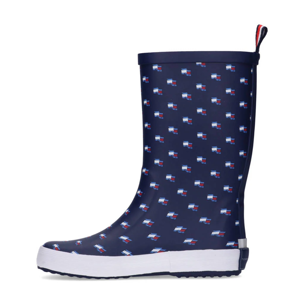 Tommy Hilfiger regenlaarzen donkerblauw