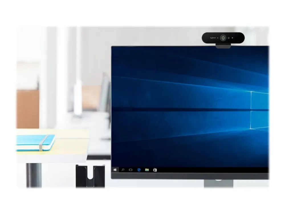 Logitech® | BRIO 4K Ultra HD webcam - Webcam - farve - 4096 x 2160 - audio - USB