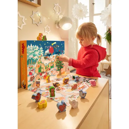HABA 304902 Mein erster Adventskalender Bei den Bauernhoftieren