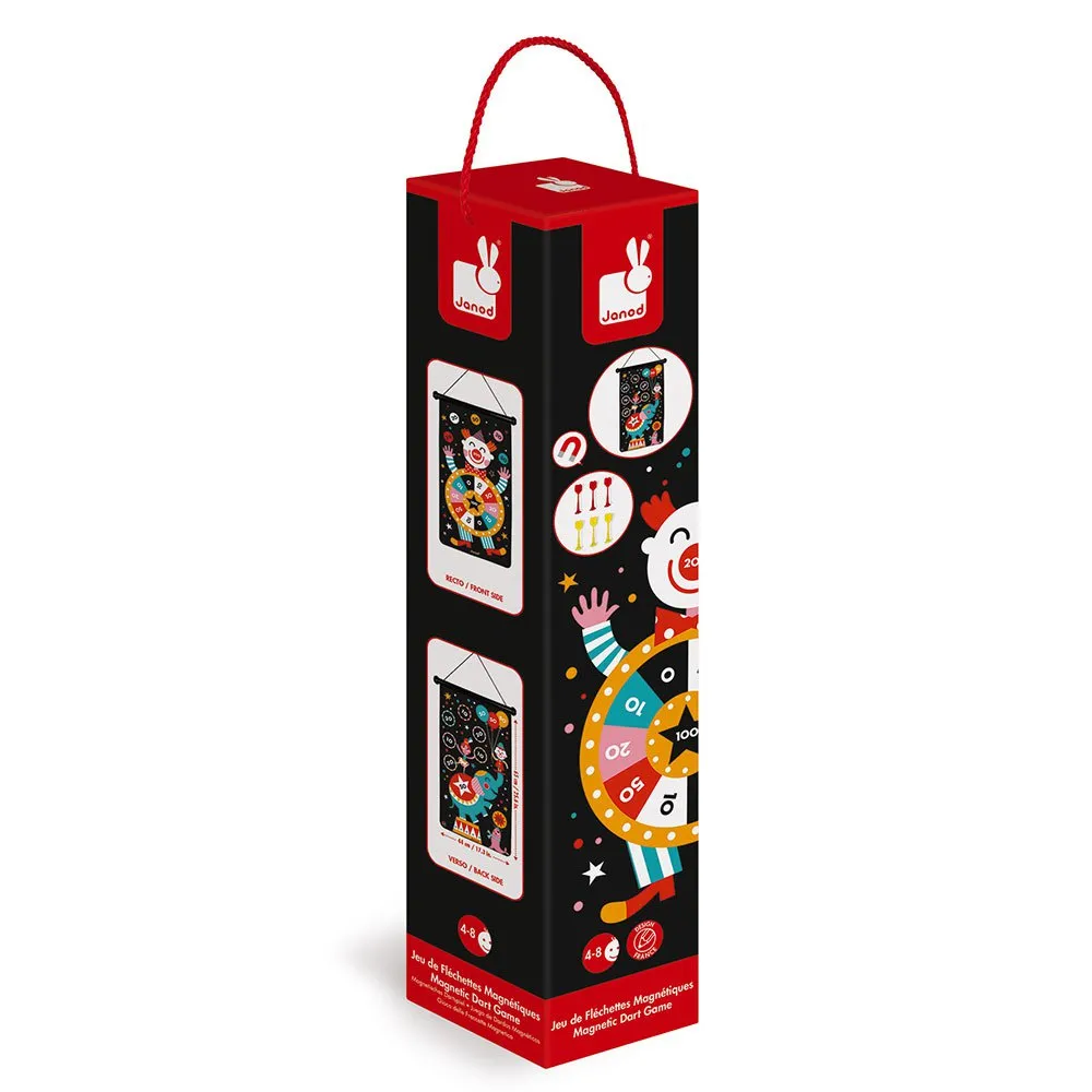Janod Magnetisches Dartspiel Zirkus