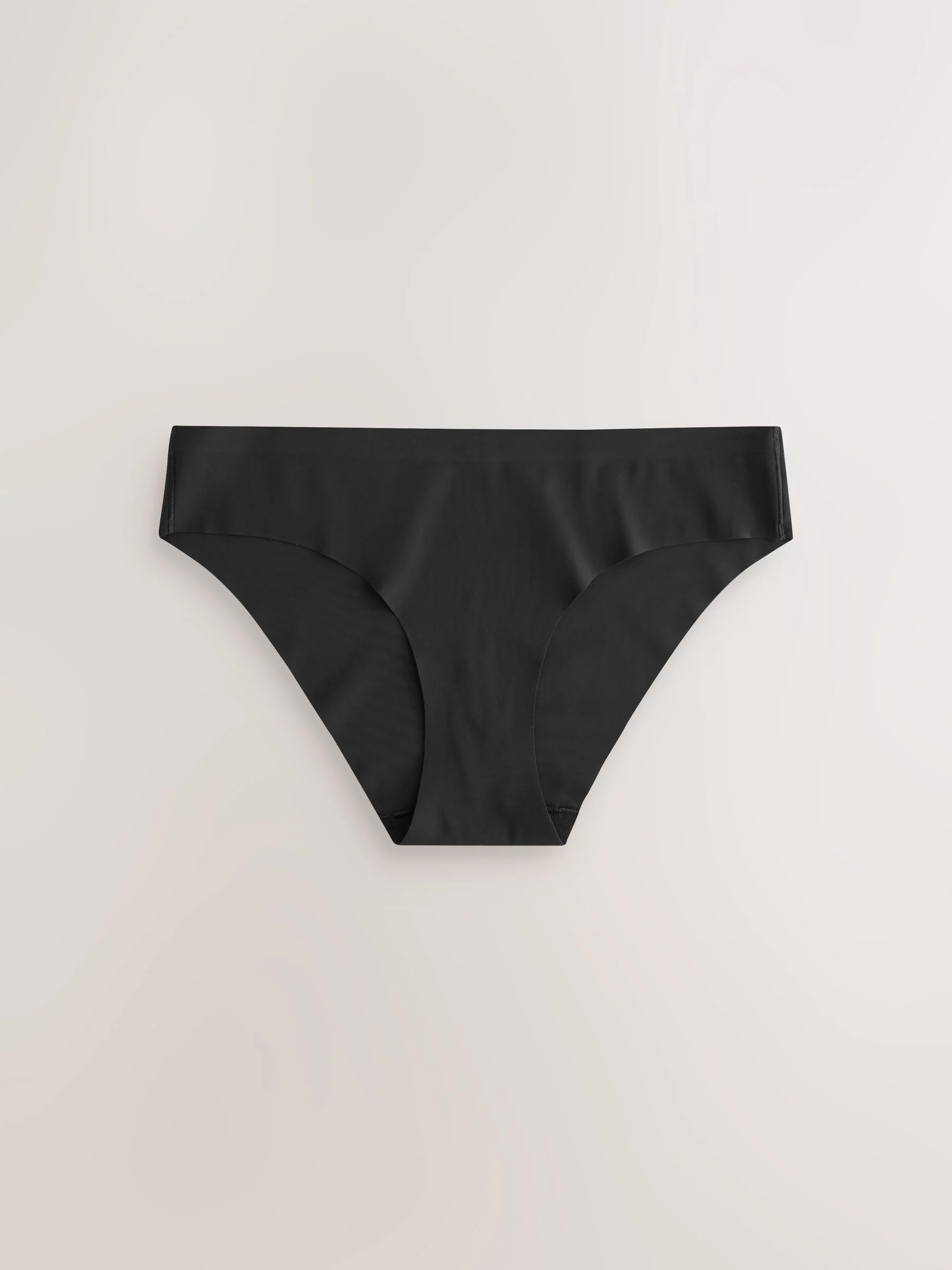 Zwart - Geen zichtbare onderbroeklijn comfortabele slips verpakking van 7