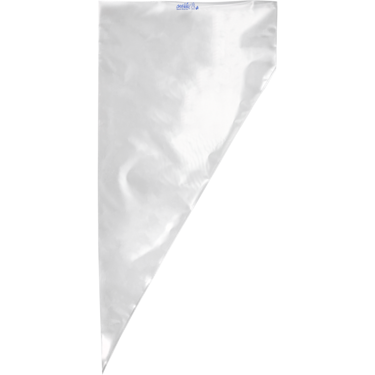 Spuitzak, comfort clear, 59x28cm, 75my, LDPE, transparant
