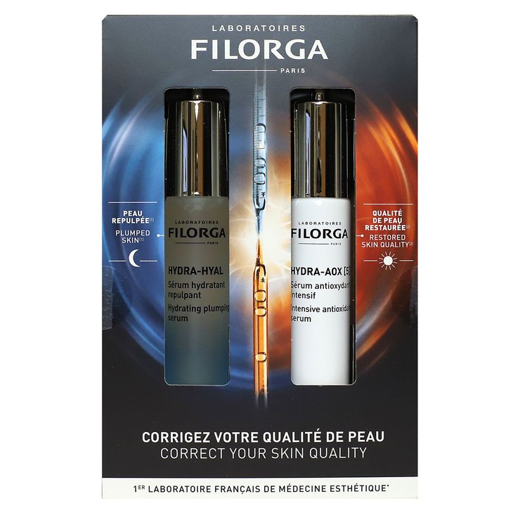 Coffret duo sérums Hydra-Hyal sérum 30ml + Hydra-Aox sérum 30ml