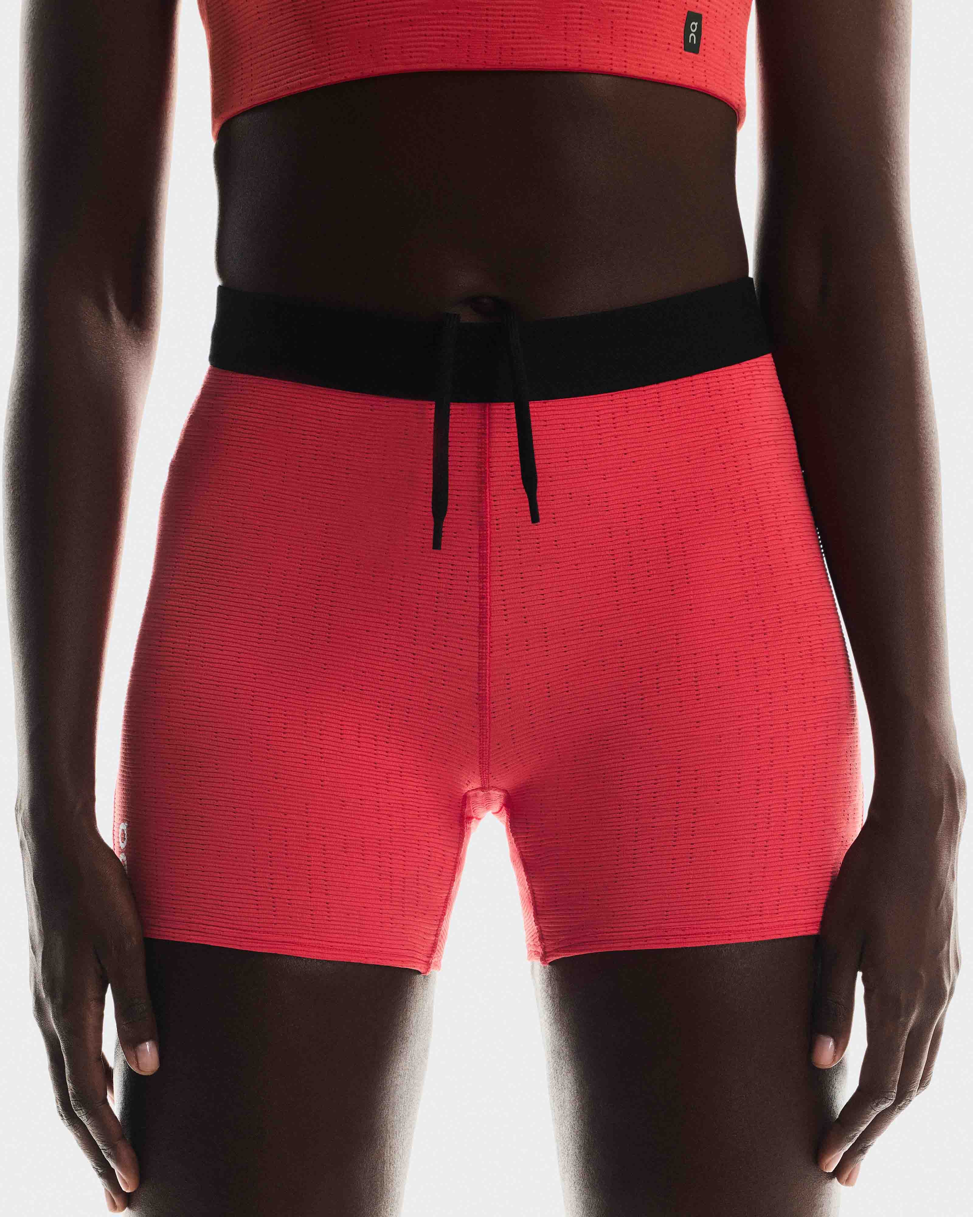 Pace Tights Short Dame Red