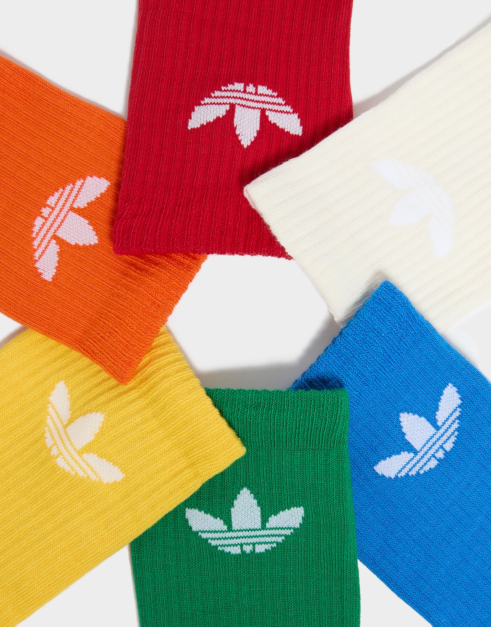 adidas Originals Lot de 6 paires de chaussettes mi-mollet