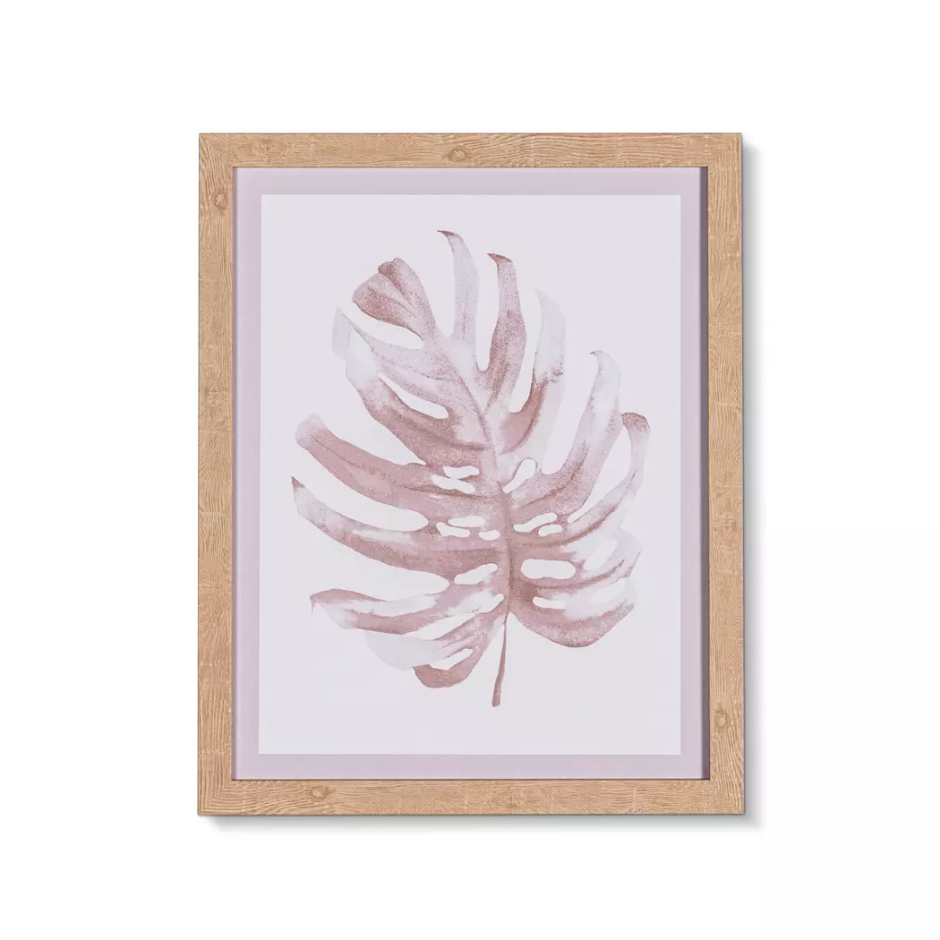 Wandbild 40 x 50 cm Monstera Blatt II