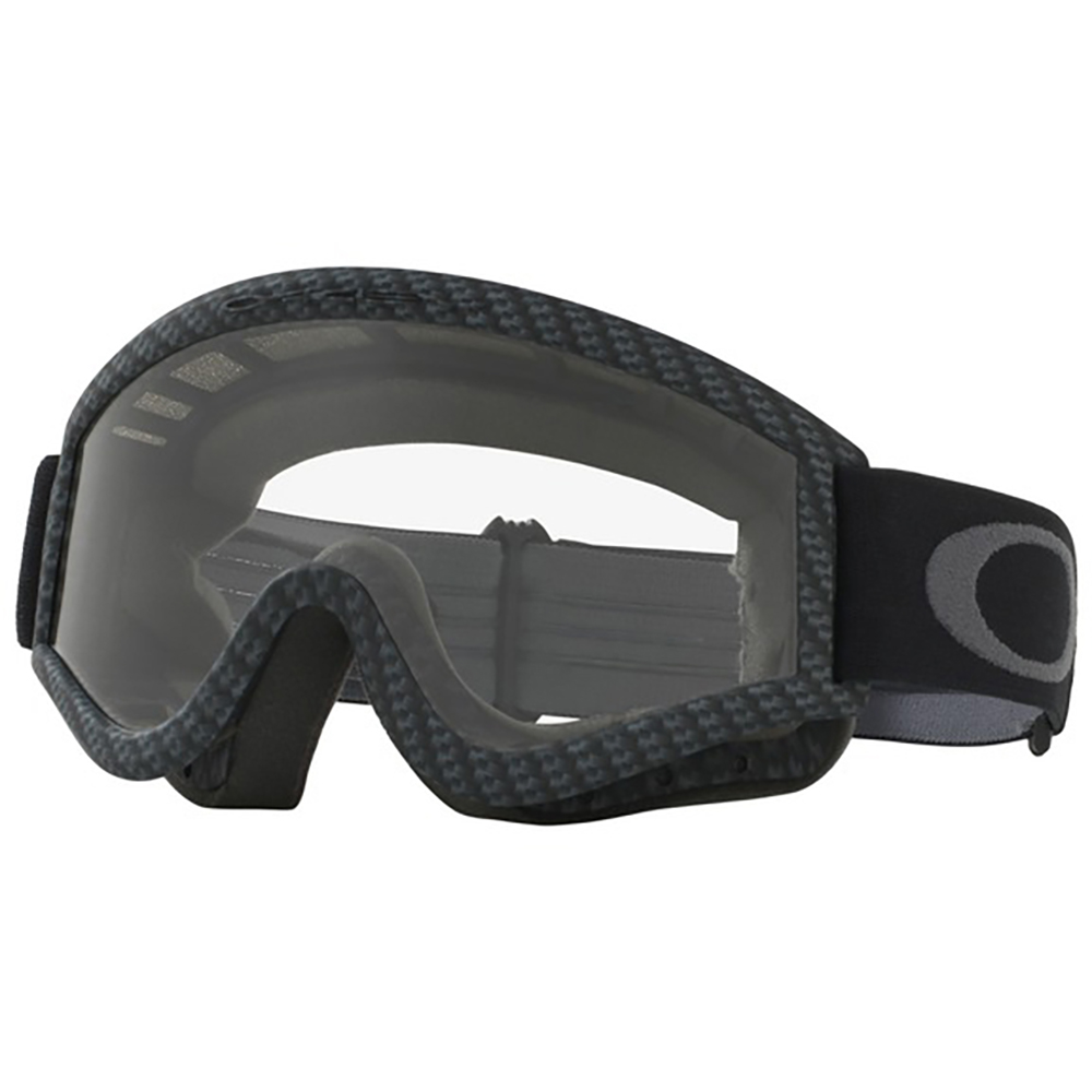 Oakley - Masque L Frame MX Carbon Fiber Noir / Transparent