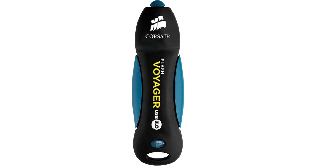 CorsairFlash Voyager USB 3.0 256 GB usb-stick  (Zwart/blauw, CMFVY3A-256GB)