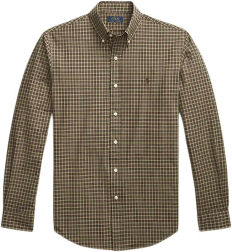 Polo Ralph Lauren 50/1 BISTRCH POPLIN-CUBDPPCS 6538 khaki/olive multi