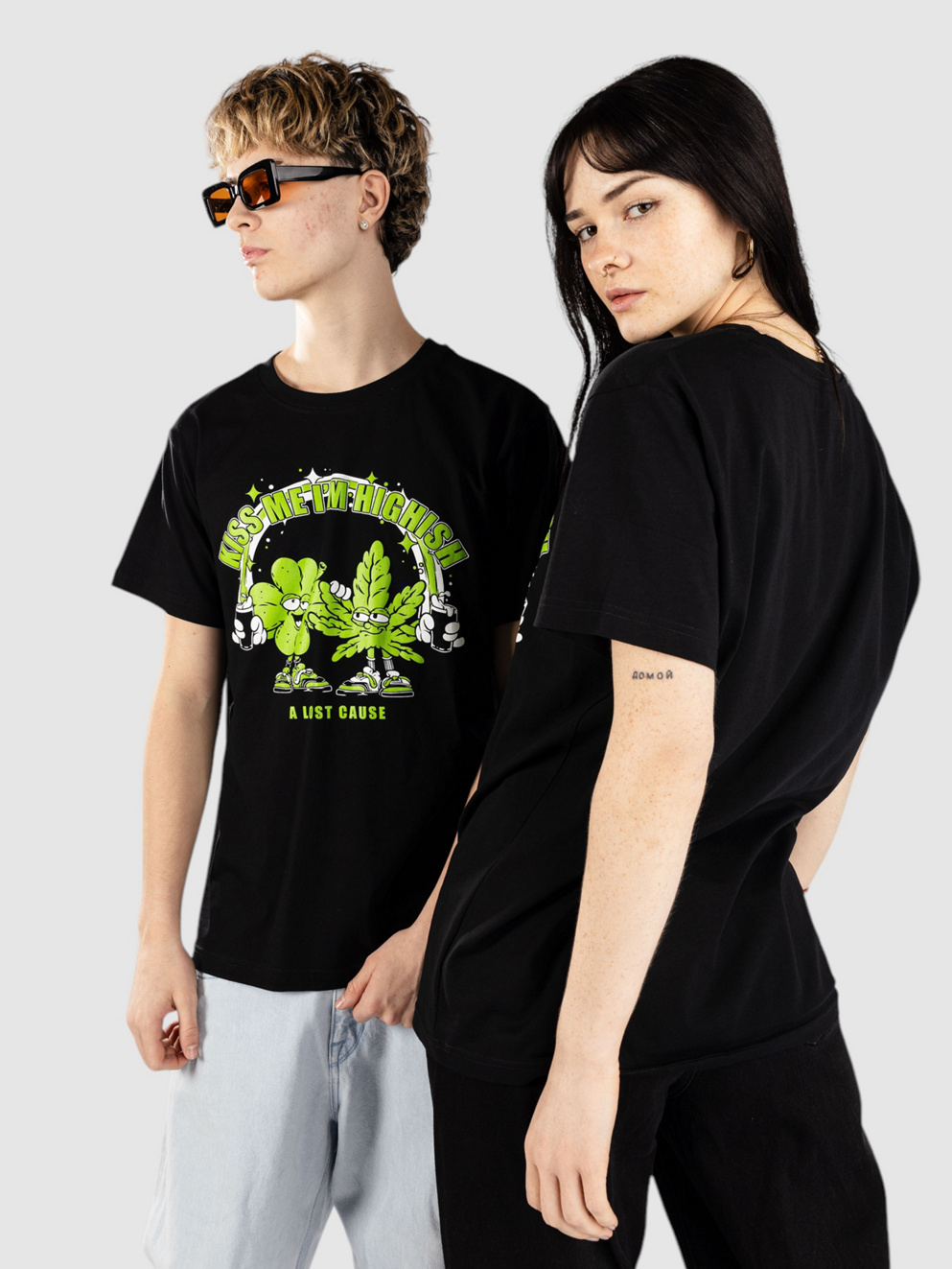 A Lost Cause Highish T-Shirt black
