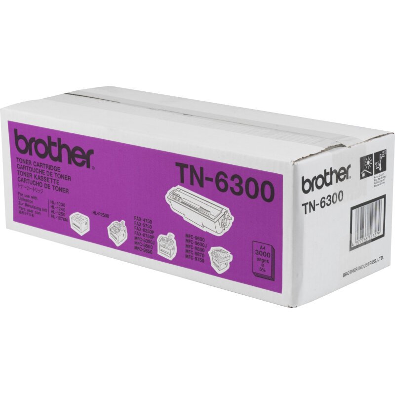 Brother Cartouche de toner TN-6300 originale à haut rendement – Noir