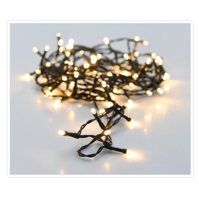 80er LED-Lichterkette - ca. 6 m