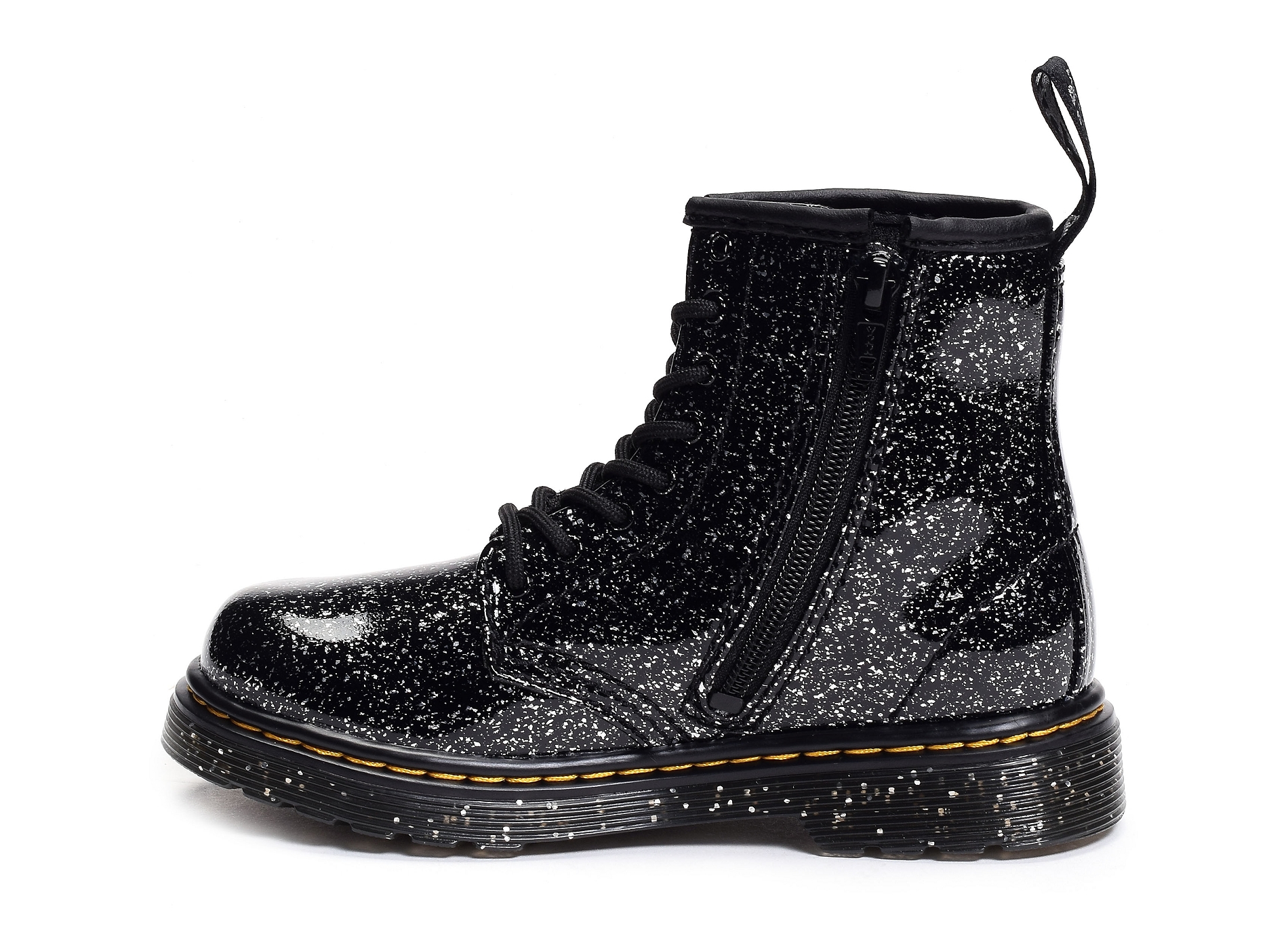 1460 tod junior noir argent