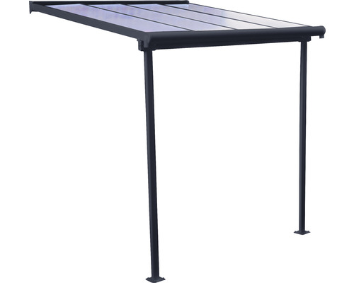 PALRAM Sierra terrasoverkapping, 230 x 230 cm, grijs