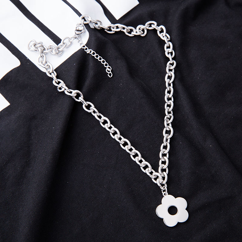 Tinseltown - Legering Bloemen Hanger Ketting