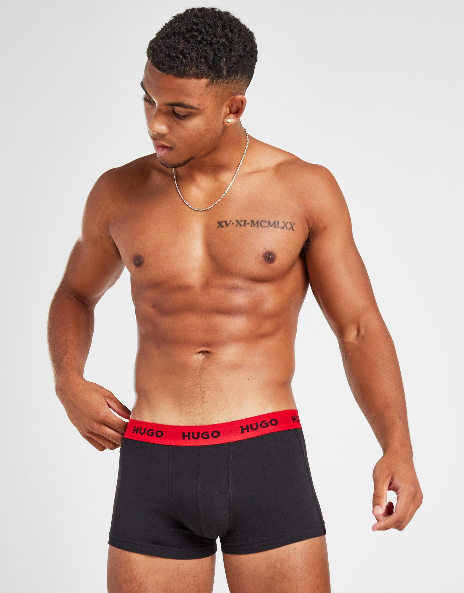 HUGO Lot de 3 caleçons Homme