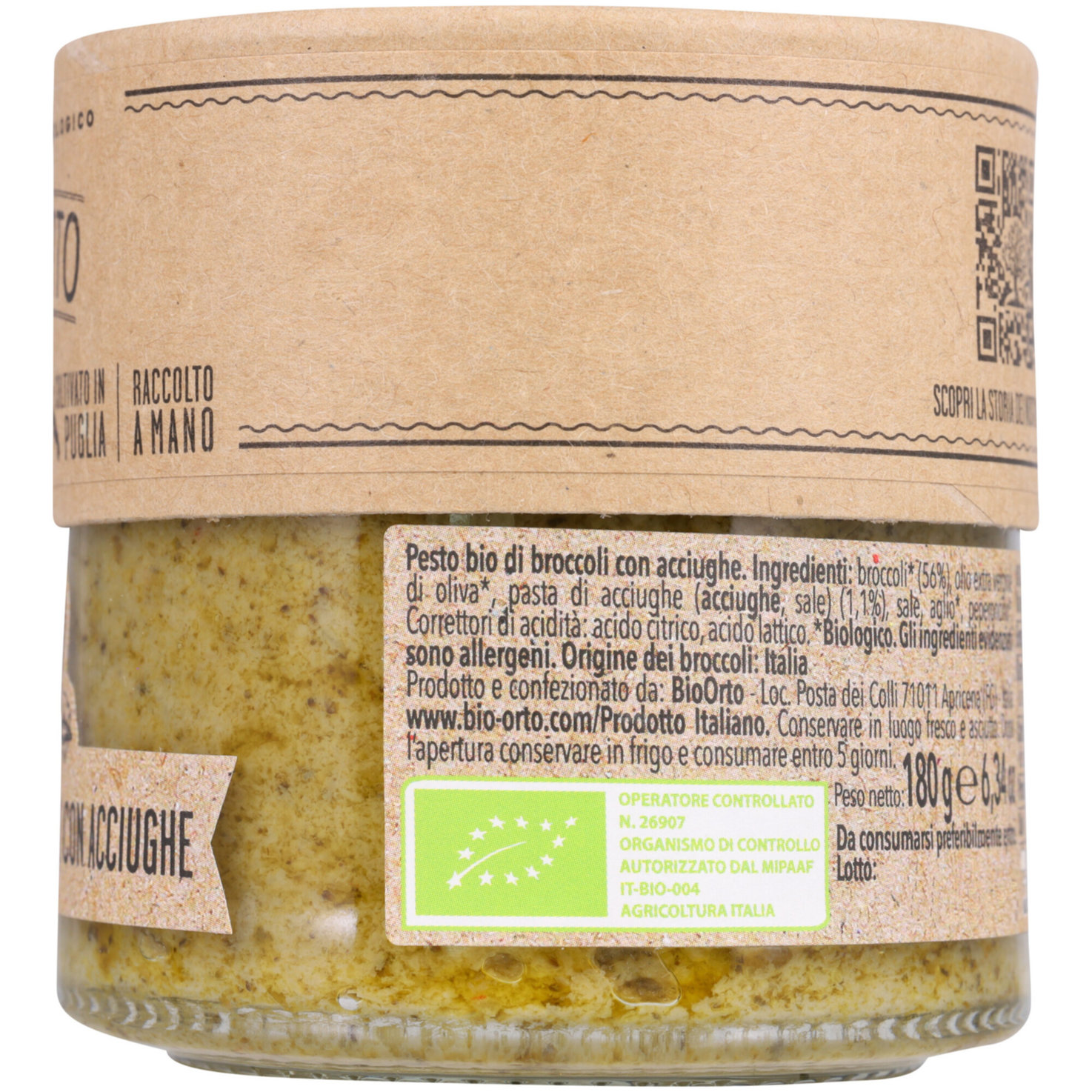 Bio Orto Pesto Broccoli Sardellen