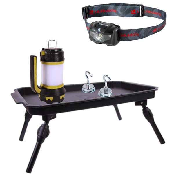 Kit de base pour la pêche nocturne de la carpe Ultimate Nightfishing Carp Essentials Set