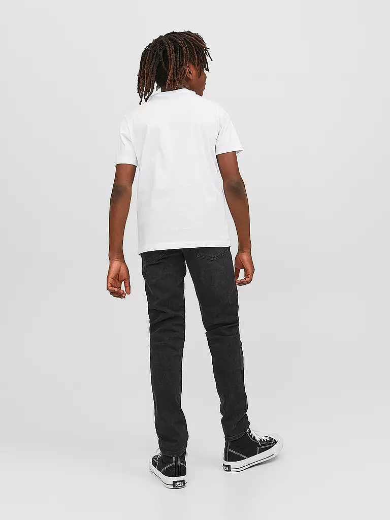 JACK & JONES Jungen Jeans Slim Fit JJIGLENN blau