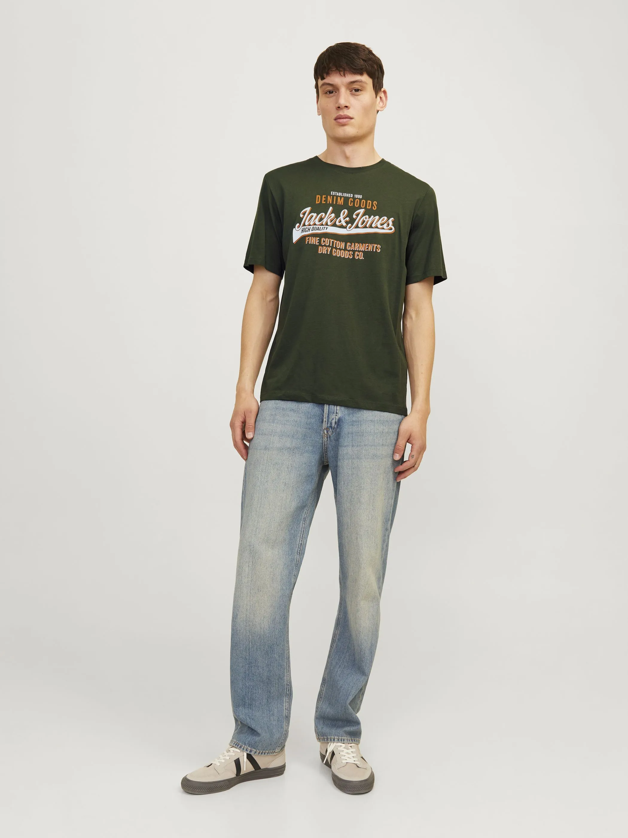 Jack&Jones JJELOGO TEE SS O-NECK T-Shirt
