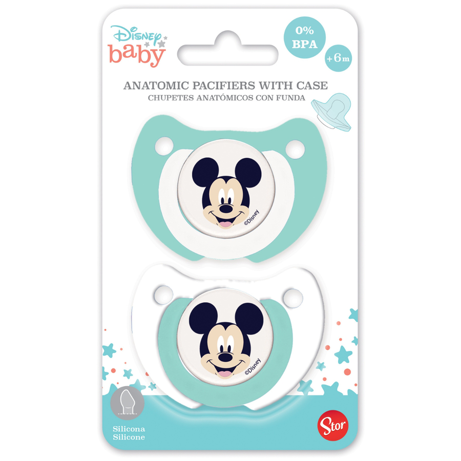 Stor Schnuller, Mickey ab 6 Monate, 2 Stück