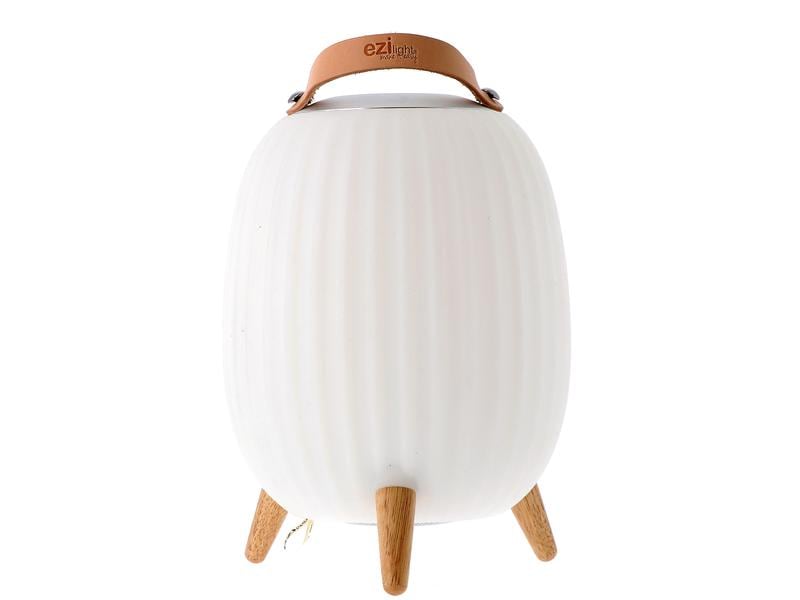 ezilight Laterne Ambiant M, Kabellose Bluetooth Musiklaterne