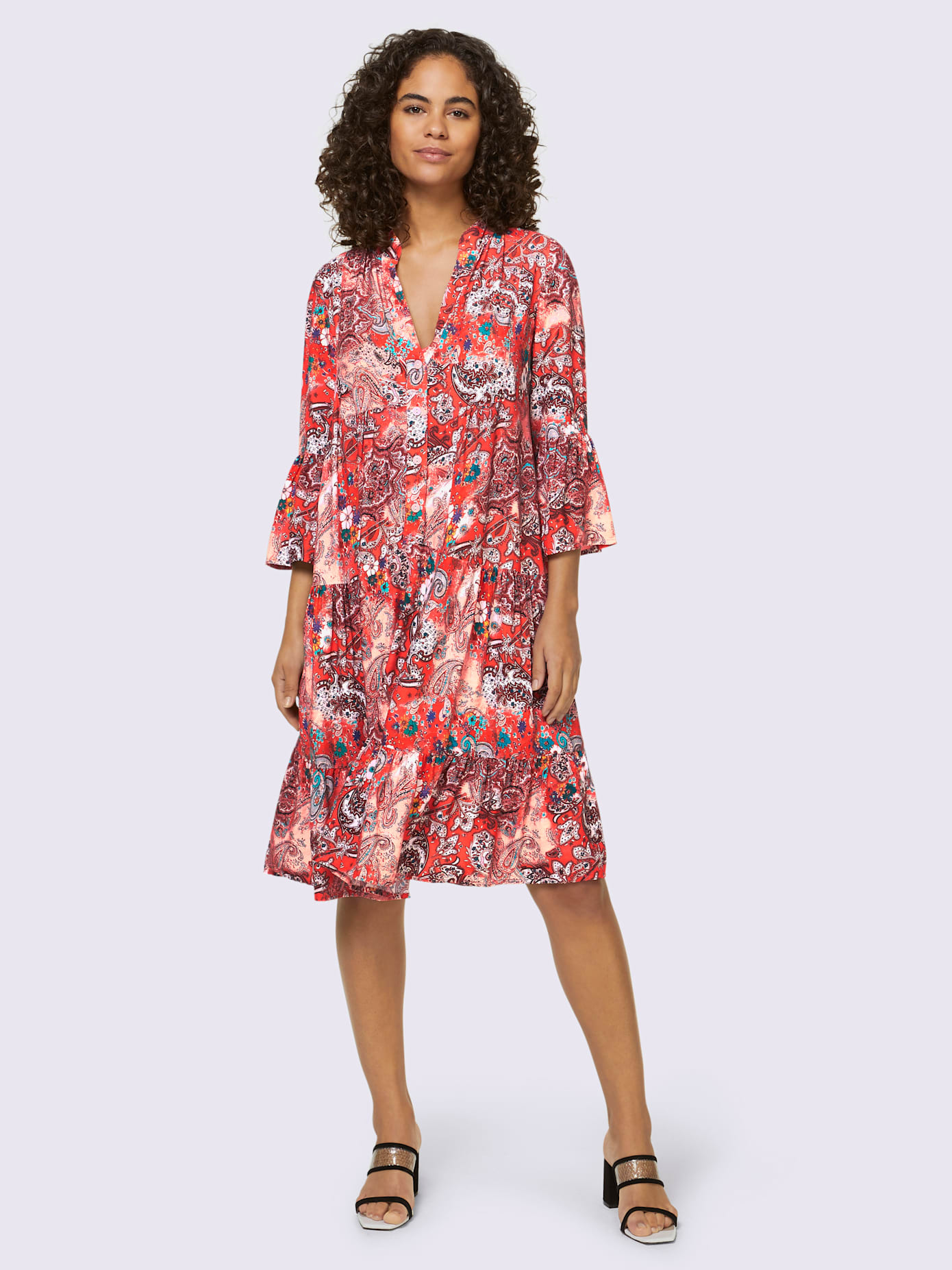 Robe imprimée agréables à porter
