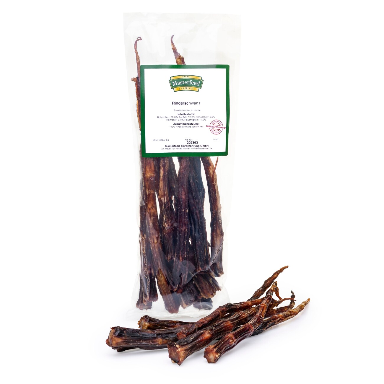 Masterfeed Rinderschwänze 20 cm 500 g