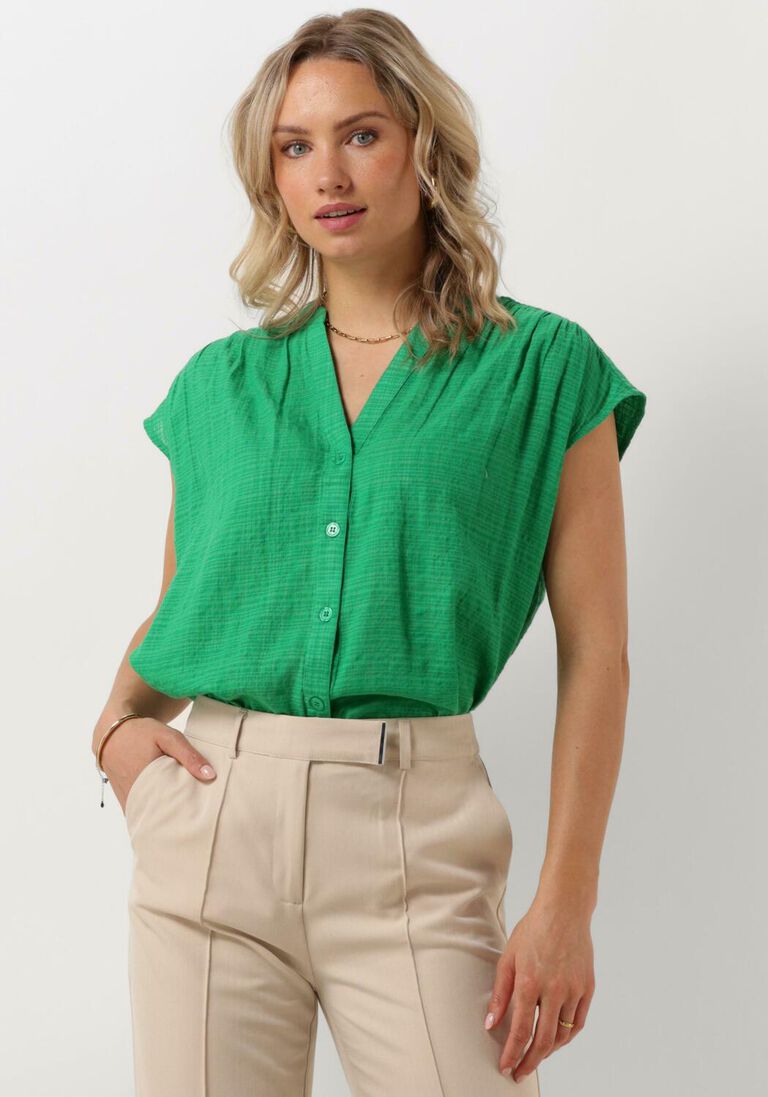 STELLA FOREST groene stella forest blouse e24ch041