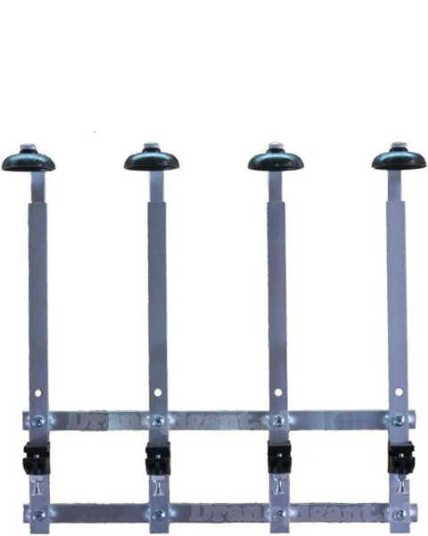 Flessenhouder Wandmodel 4 delig